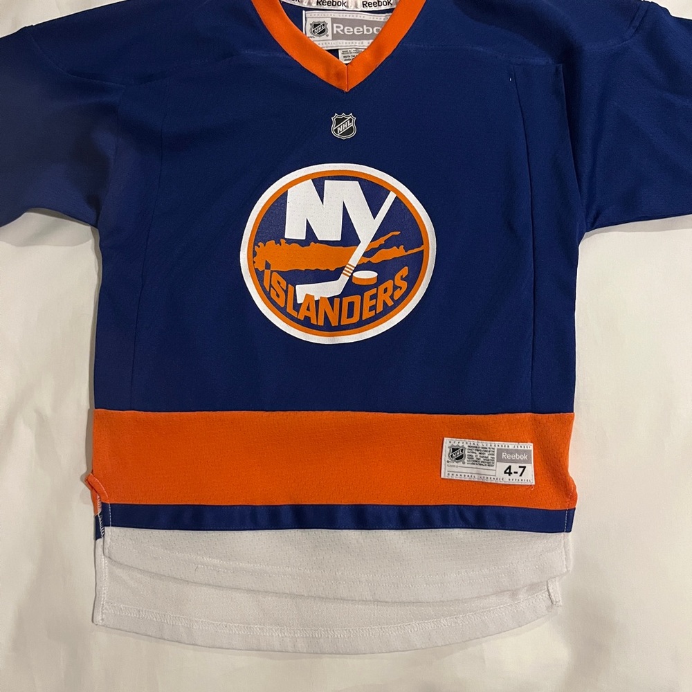 Reebok Kids Islanders Blue and Orange Jersey
